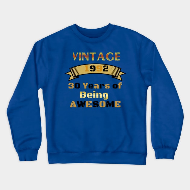 Vintage 1992 Crewneck Sweatshirt by Abelfashion